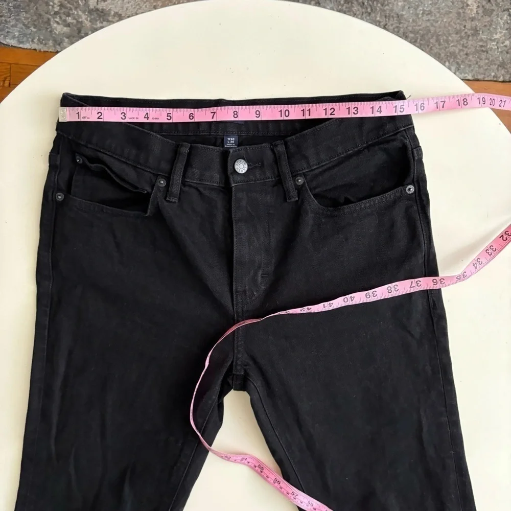 J. Crew Factory Men’s Slim Fit Jean Black 30x30